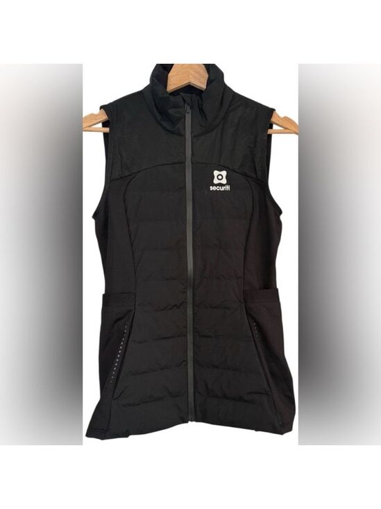 lululemon athletica Jackets & Blazers - Lululemon Puffer Vest Black Sz 6 Quilted Full Zip Goose Down